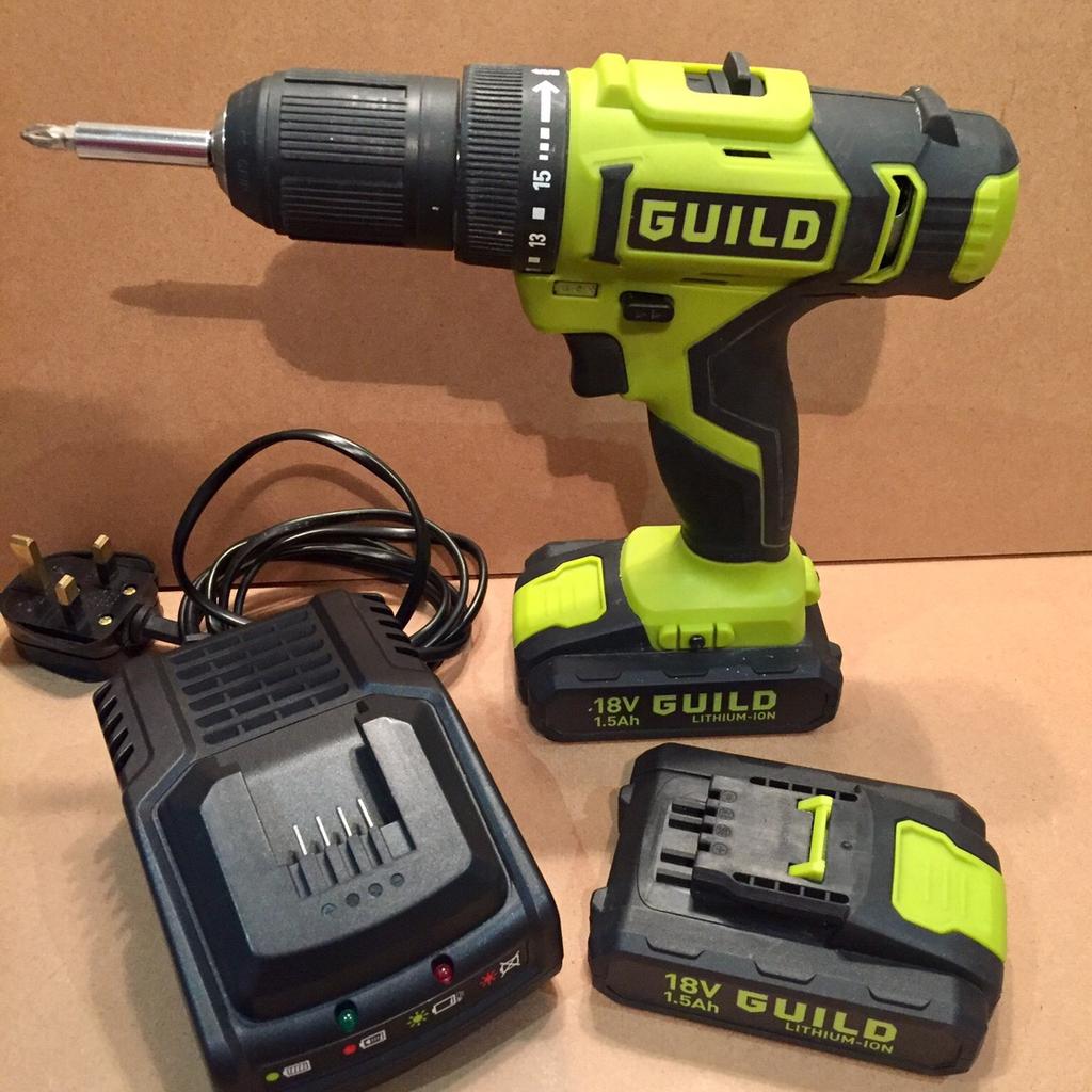 Guild 18v 1.5 ah battery charger hot sale
