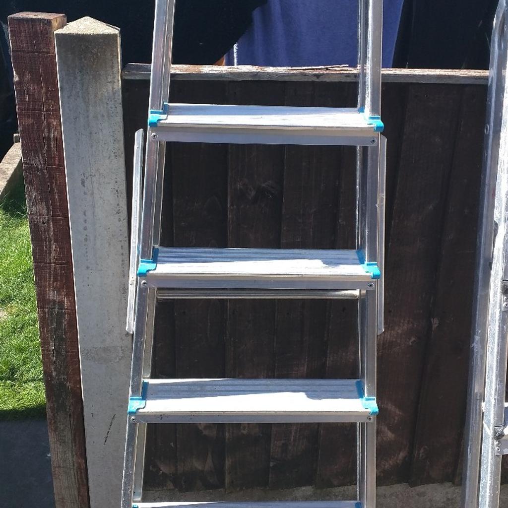 5 step aluminium step Ladders in DY2 Dudley for £12.50 for sale Shpock