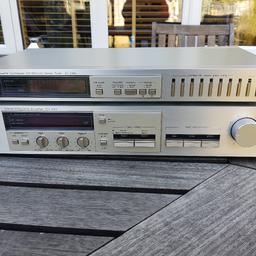 For Sale a Technics SU-Z45 Stereo Integrated Amplifier and ST-Z45L Stereo Tuner. Both in excellent cosmetic condition and working perfectly. Speaker terminals intact too. Both made in Japan.