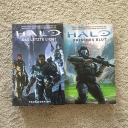 Ich verkaufe zwei Bücher aus der „Halo-Reihe“. Die Bücher weisen gewöhnliche Gebrauchsspuren auf.
Pro Buch 6€.