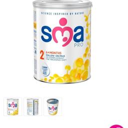 New SMA milk powder. Never opened. 6+months.
My baby won't drink from a bottle, so don't need it.
I also have a partly used from birth SMA milk powder, opened recently. I am giving this away free with the 6+ months powder.