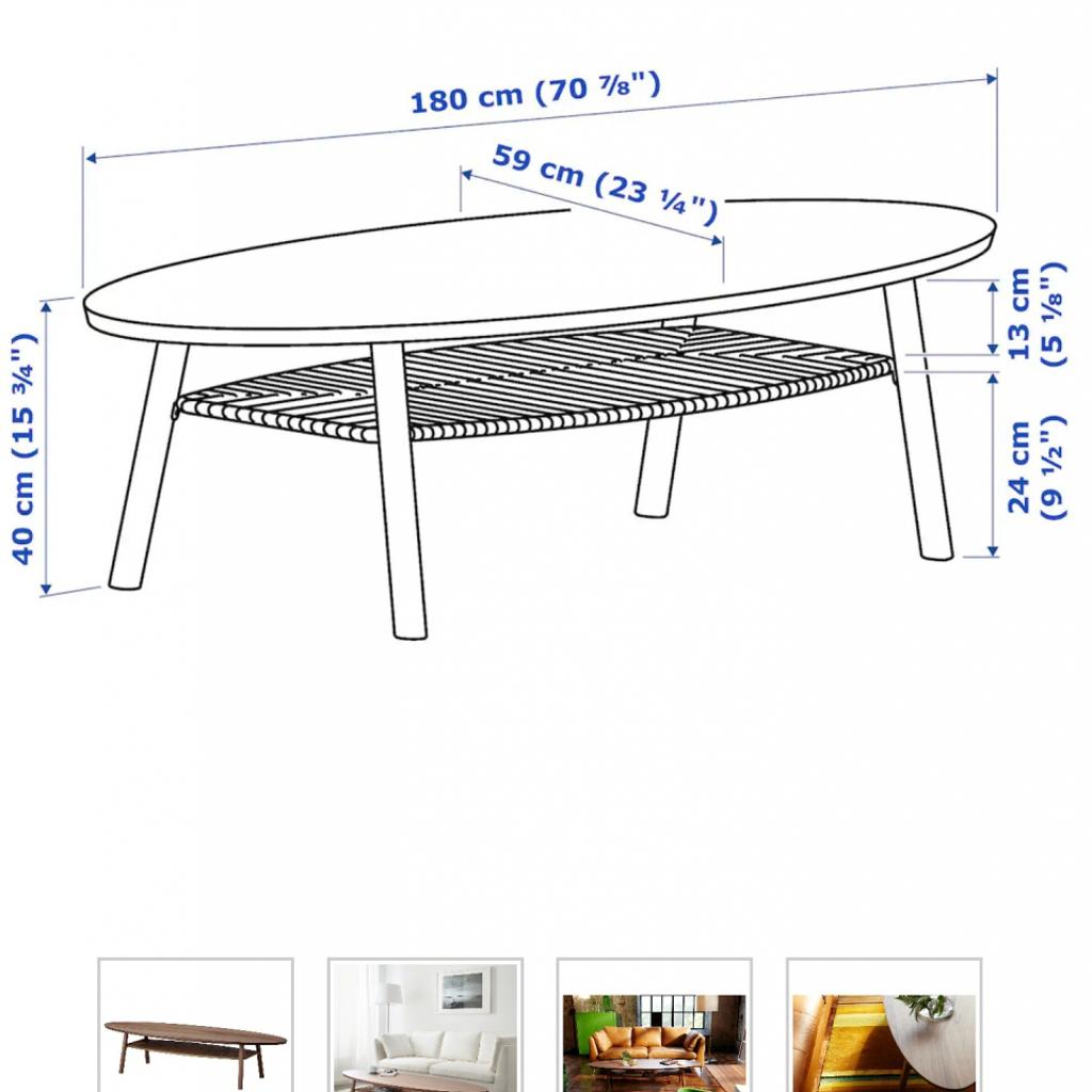 IKEA STOCKHOLM coffee table in Stockport for £140.00 for sale Shpock
