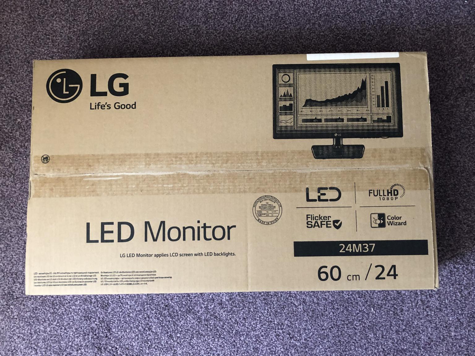 LG 24M37H-B 24 Inch Full HD LED Monitor In London Borough Of Hillingdon ...