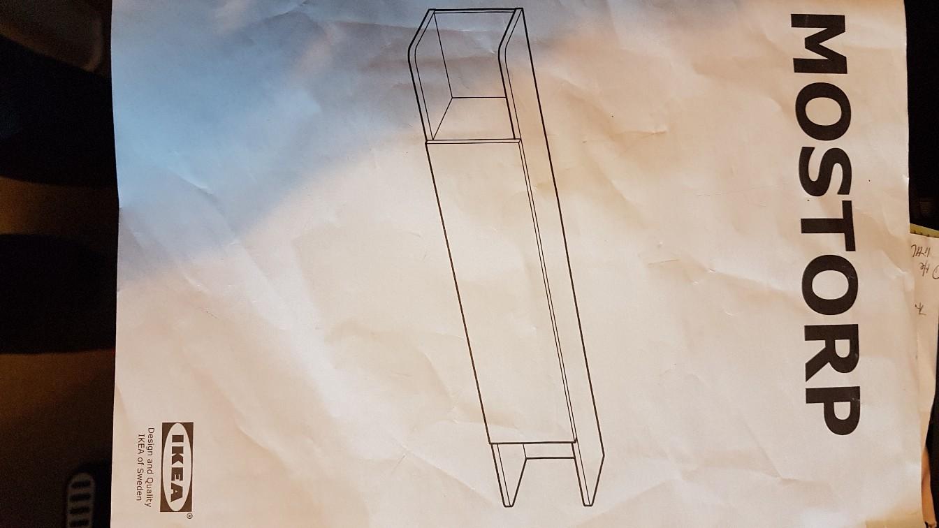 Ikea Mostorp wall shelf High gloss white in WF14 Kirklees for £60.00