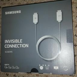 SAMSUNG ONE CONNECT INVISIBLE CABLE 15M (2017 QLED TVS). check picture for part number. if unsure please ask text or call 07413983154