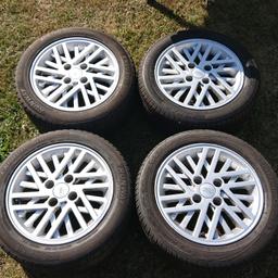 Ford cosworth lattice wheels 15" in very hood condition with tyres ready to go, collection from Se12 or ME10