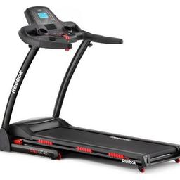 The Reebok One GT40s foldable gym treadmill with integrated ONE Series cushioning is a must-have for any fitness fanatic. With no compromise on features, the GT40s offers the perfect way to get fit in the comfort of your home. Keep track of speed, time, distance, calories burned, pulse and incline on the LCD console display. You can even adjust the incline to increase the intensity of your workout.

PICK UP ONLY FROM ADDRESS
