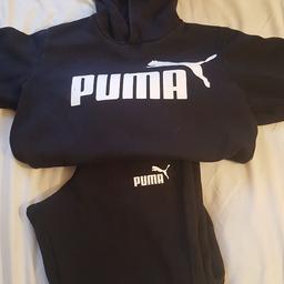black puma tracksuit 
COLLECTION ONLY