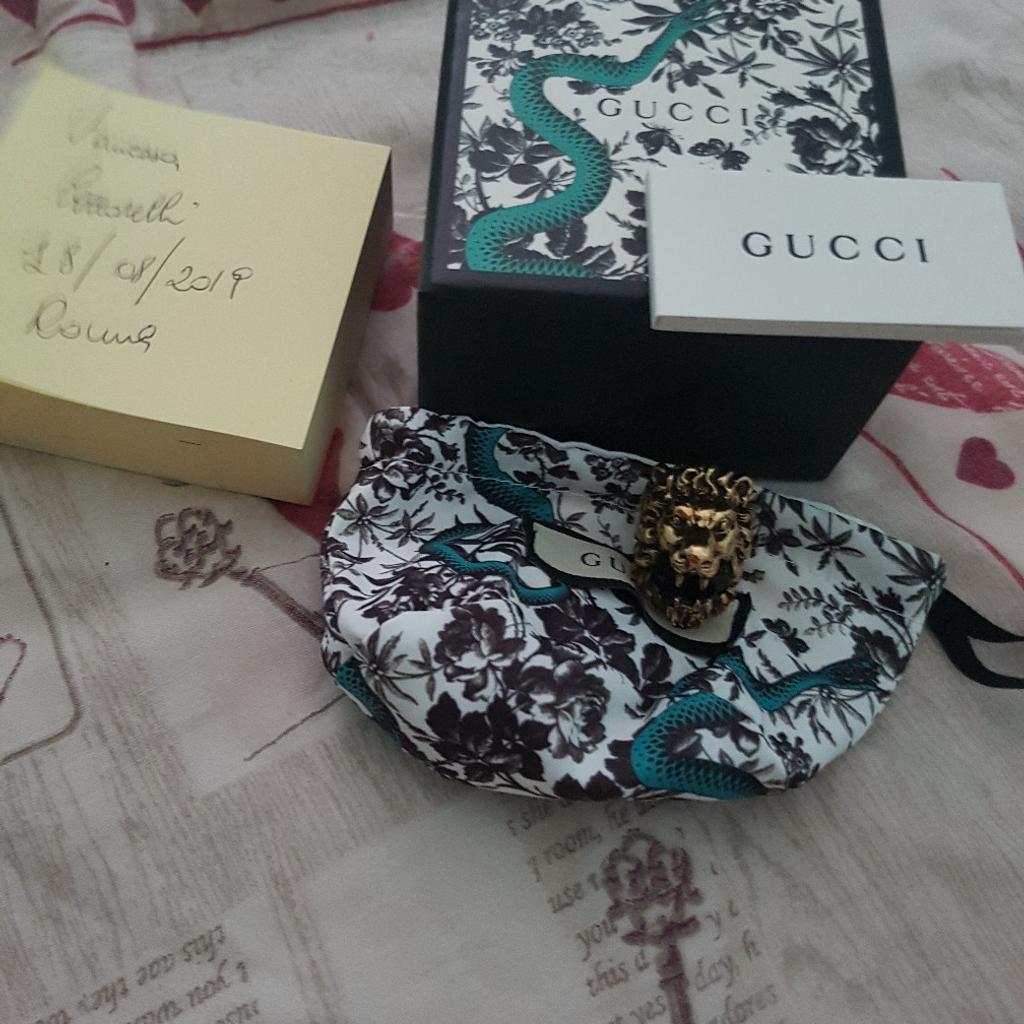 Gucci on sale anello leone