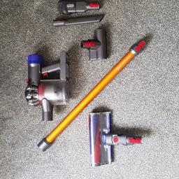 Dyson Hoover with 4 attachment and battery charge. good working order