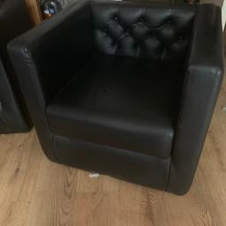 2 leather chairs I got from Camden palace (koko) before the refurbishment started been cleaned just no space can deliver locally 