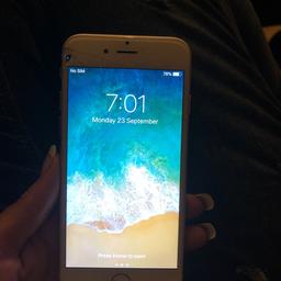 iPhone 6s unlocked 32gb crack at top of screen but don’t affect use at all other then that fantastic condition no issues at all