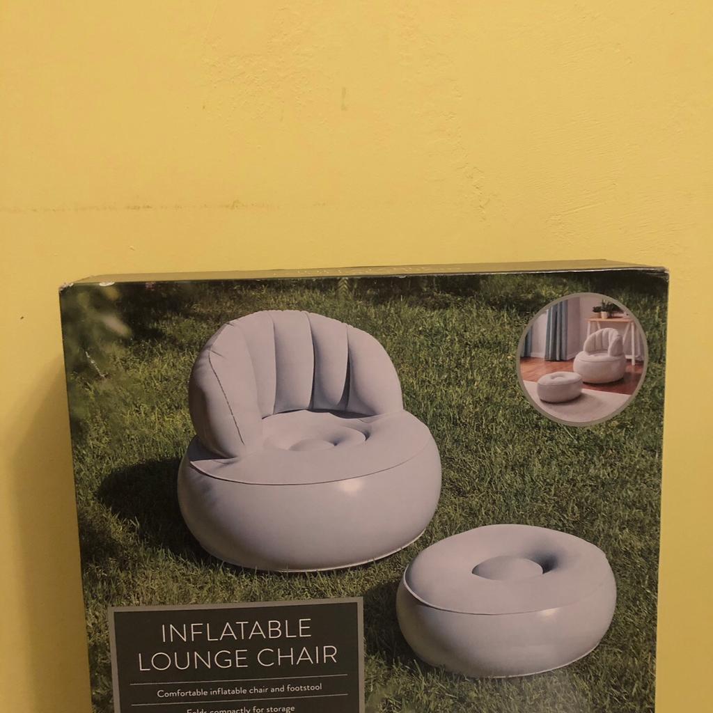 Inflatable lounge chair discount tesco