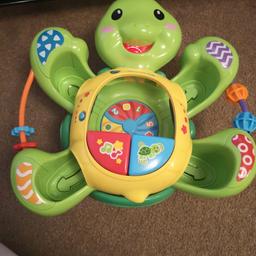 Pop a ball twirling turtle. Comes with 5 balls. It's never been used in very good condition. Brought for £30 last christmas but my child hasnt paid any attention to it.