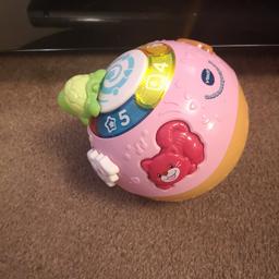 vtech crawl n spin ball. works perfectly  great to get babies crawling. comes from a clean and tidy smoke free home. £20 to buy looking for £5