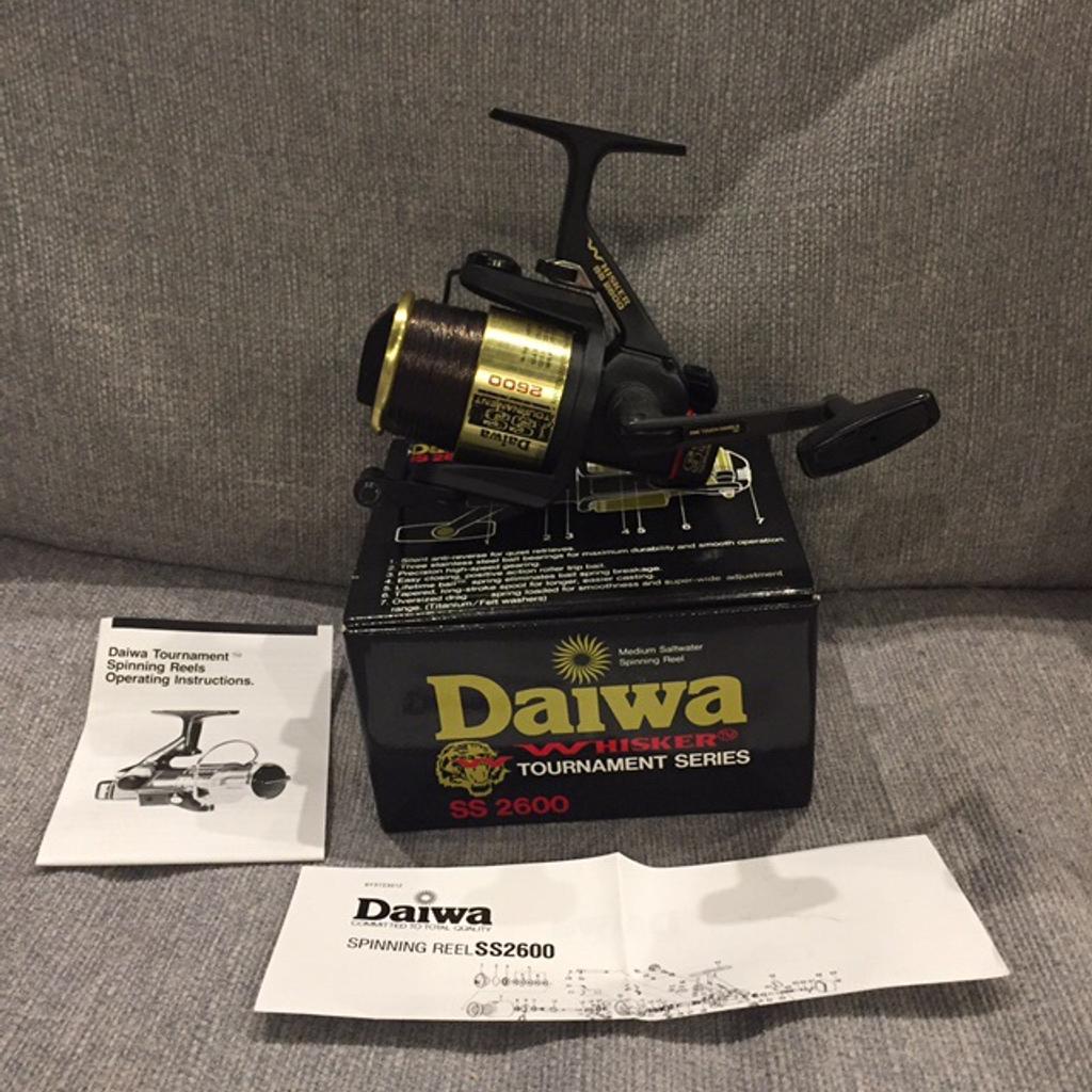 Daiwa Tournament SS2600 Whisker reel carp in M44 Salford for £60.00 for  sale