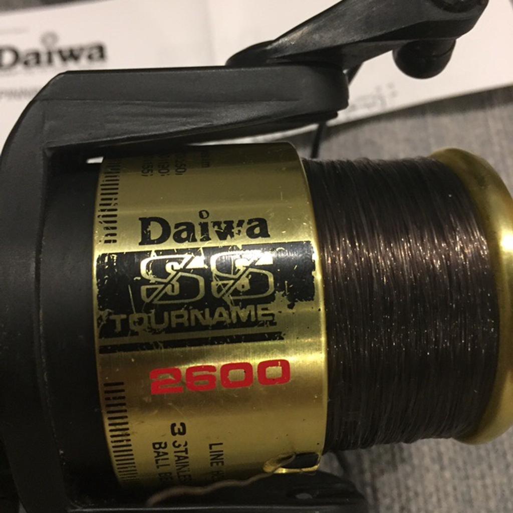 Daiwa Tournament SS2600 Whisker reel carp in M44 Salford for