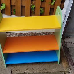children's book case, used, in good condition.