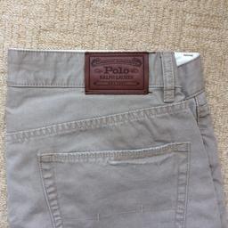 Size 34” Waist - 32”Leg (inside leg)
Khaki coloured straight leg with zip fly
Brand New Never Been Worn
Excellent Clean Condition from a Clean Non Smoking Home