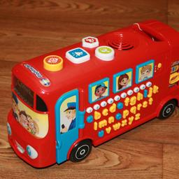 vtech playtime bus with phonics hardly used