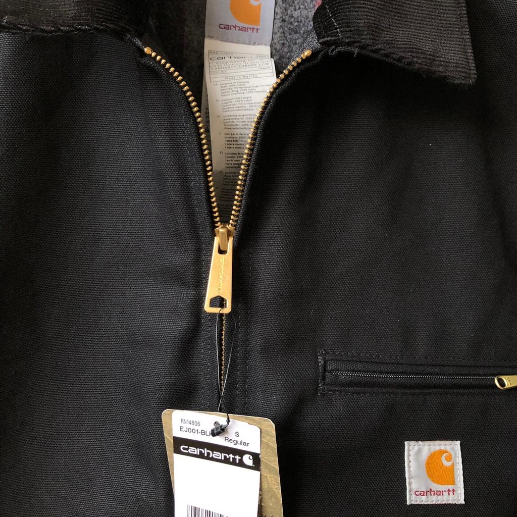 Carhartt workwear ej001 2024 duck detroit jacket