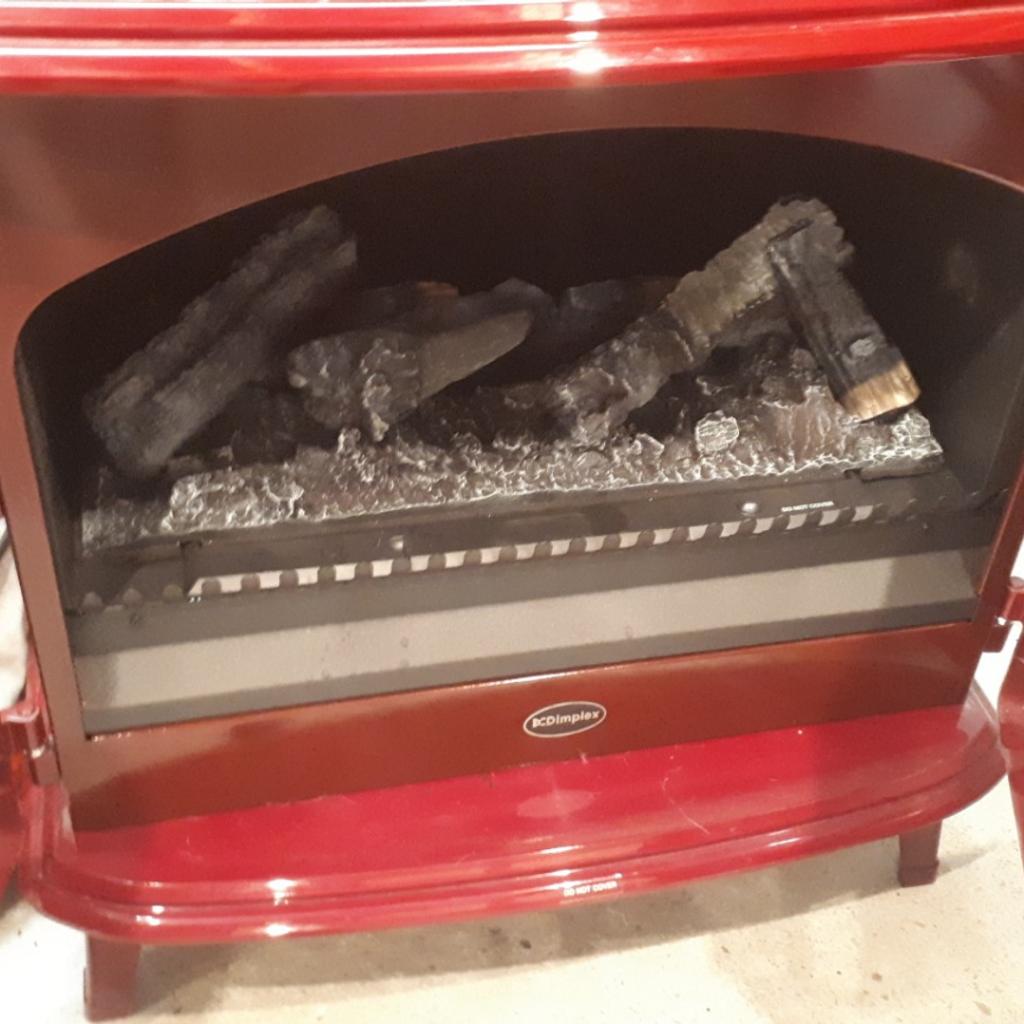 Dimplex OptiMyst Grand Rouge Cast enamel eff in West Lancashire für £ 280,00 zum Verkauf