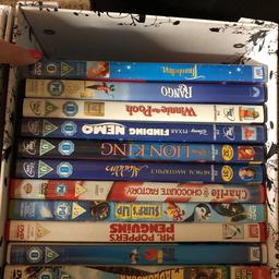 Various children’s DVDs 

£2 each 

Can post for additional £5 - signed for first class. 

Message with ones you want 😊