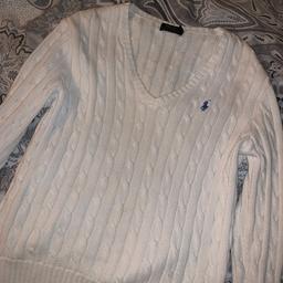 V neck Ralph Lauren jumper 
Size m/l 100% authentic 
Worn once like brand new 
Can post if needed