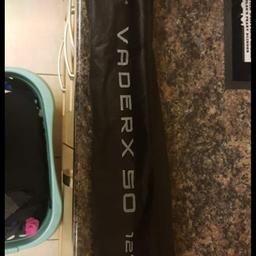 x2 sonik vader x 12 ft rods 3.25lb test curve fantastic condition used twice still in cloth bags with butt ring protector socks