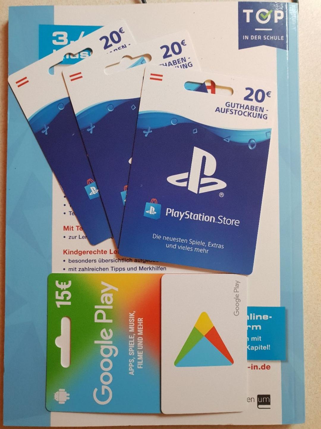 Google Play Karte in 8832 Oberwölz für 10,00 € zum Verkauf | Shpock DE