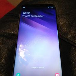 Samsung galaxy S8 plus, phone was sadly dropped and the back cover has shattered, there is a slight bend in the surrounding frame, as seen in pics. Everything still seems to work and seems to be just cosmetic. Luckily the screen was fine and didn't get damaged and has no scratches. The phone is unlocked to any network but rather than spend on repairing it I have decided I'm going to replace it for the newer model. Sold for parts or repairs only so no returns, must collect. No delivery