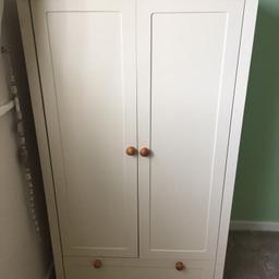 Wardrobe , cot and chest of draws with change table on top

Looking for quick sale for room

 Collection from Streetly Sutton Coldfield
B74 2JA