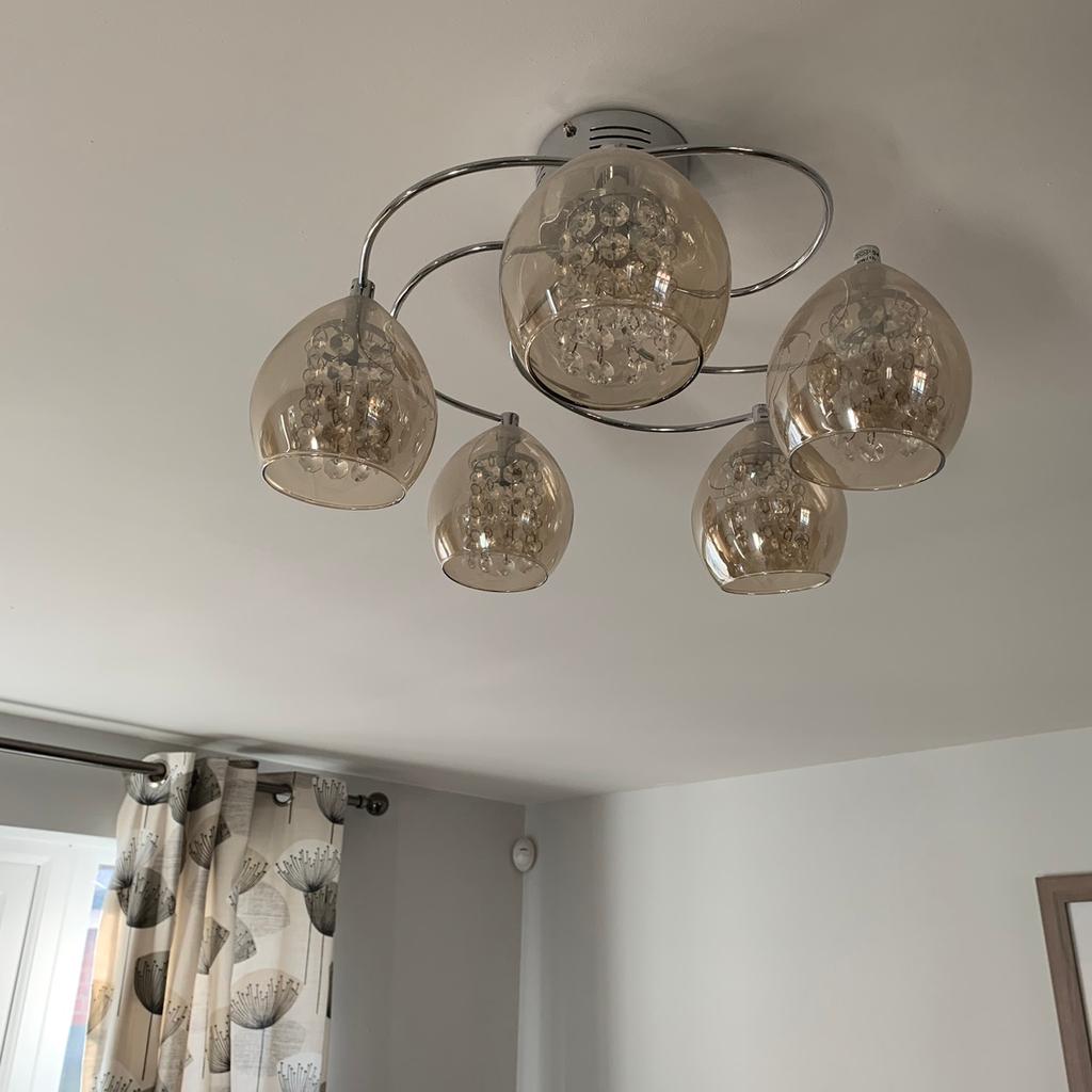 Next Bella 5 Light Flush Fitting in WR9 Wychavon for 35.00 for