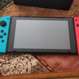 Under warranty until January 2020.

Nintendo Switch 32gb Neon like brand new, hardly used only ever played in its dock with glass screen protector on the handheld. Fully boxed.

Two joycon grips and a Ugreen Dock Ethernet Adapter comes with this as extras.