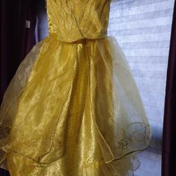 belle dress size 4-5, no damage or rips, lovely condition. from a smoke free home