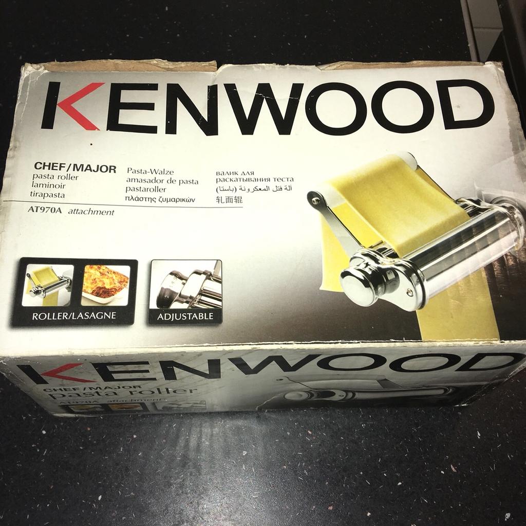 Kenwood Pasta Roller Attachment AT970A - for Kenwood Chef and Major