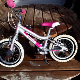 little girls pink bike suit 3 to 6 years old make nice gift only only £25ono tel 07743387004