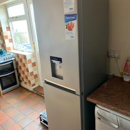 Beko frost free fridge freezer 

Silver 

Less than 12 months old 

Collection Dudley 

£100