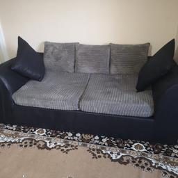 2 and 3 seat sofas for sale. Used for approximately just over a year. No family or children visits so sofa in good condition.