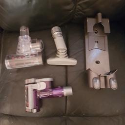 Cordless dyson T100252 (ABS) 1a accessories, all in good condition £7ono for the lot.
