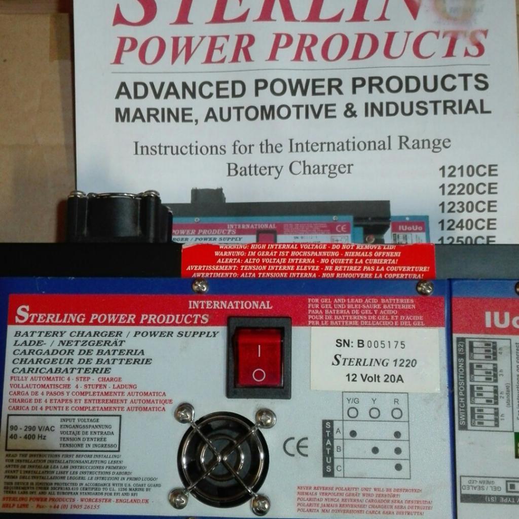 STERLING 1220 BATTERY CHARGER in LE5 Leicester for £40.00 for sale Shpock