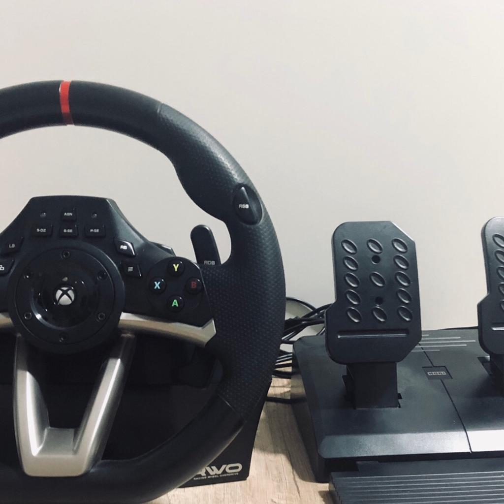 HORI Racing Wheel Xbox Lenkrad Overdrive, Lenkrad, Schwarz