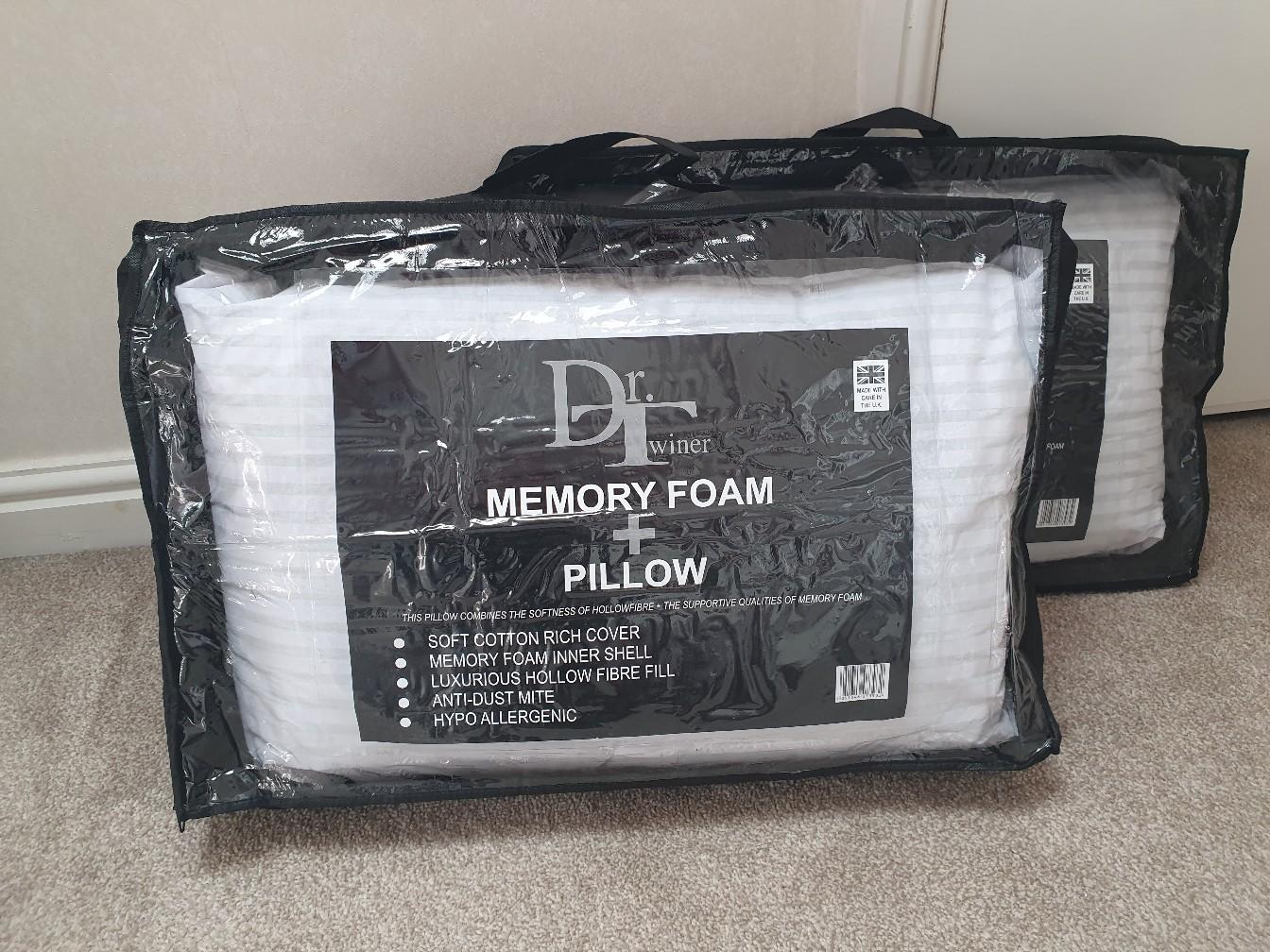 Dr twiner outlet memory foam pillow