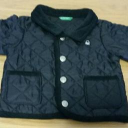 United Colours Of Benetton navy Blue Baby Boy Quilted Jacket,3-6 Months.

Please take a look at my other items