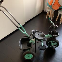 vendo Fascol 2 in 1 Triciclo Passeggino per Bambini Baby Triciclo con maniglione Triciclo a Spinta per Bimbo, Nero. Usato ma in ottimo stato.