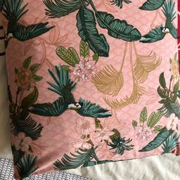 Very nice cotton, colour and design
Size of cushions 15 inches square.
Collection only
60p for one cushion and 5 cushions are available in one colour and design