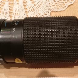 RMC Tokina Objektiv 80 - 200 mm 1:4 Ø 55mm

für digitale Spielreflexkamera von Canon

Gebraucht

Privatverkauf daher keine Garantie und Gewährleistung