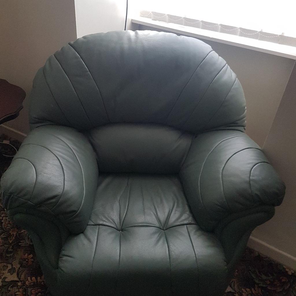 Leather 3 piece suite in WN2 Wigan for £40.00 for sale Shpock