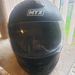 had to get another helmet as this was just abit too big, intact few small scratches.