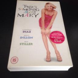 There's something about Mary. 1998 tape. Please see all photos for details. BL4 Farnworth. Please do not make offer with delivery. If you require postage please ask via the question option. Thanks very much 